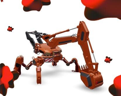 AR презентация спецтехники