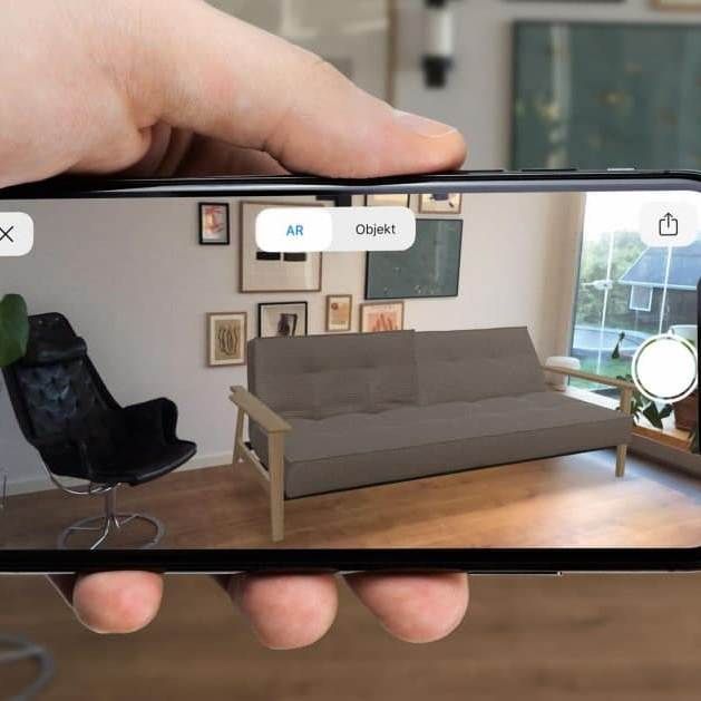 AR-примерка мебели и визуализация предметов интерьера в реальном пространстве